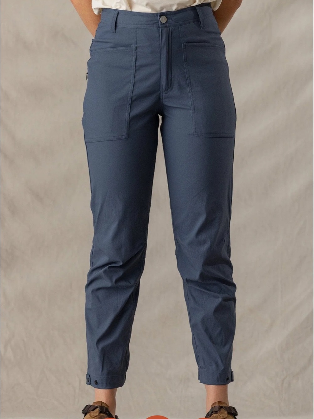 Lucan Cotten Women's Blue Outdoor Utility Pants 12  -27” length